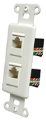 Jack Plates - IW-2RJ45G - Thumbnail