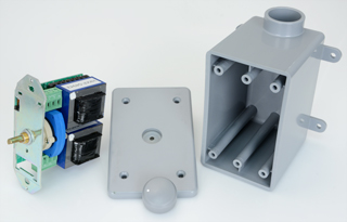 Pro-Wire Outdoor Volume Control Box - AW-IMP100WV-B